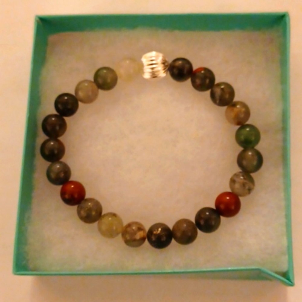 African Bloodstone Bracelet
